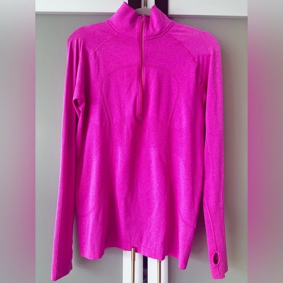lululemon athletica Vibrant Pink Turtleneck Sweater - Picture 7 of 8